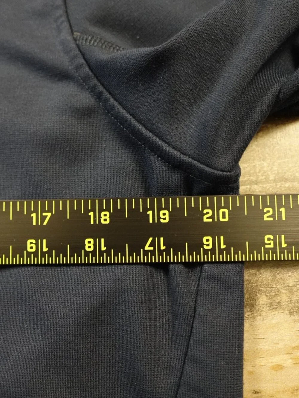 Mack Weldon Atlas Quarter Zip Pullover‎ Men’s Medium Navy Performance Stretch